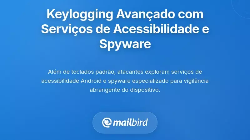 Registos de Teclado Avançados Através de Serviços de Acessibilidade e Spyware