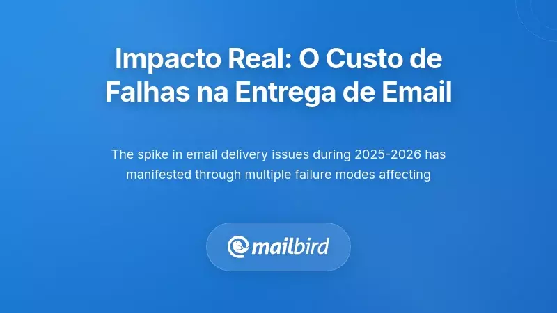 O Verdadeiro Impacto nos Neg&oacute;cios: O Que os Problemas de Entrega de E-mails Custam a Voc&ecirc;