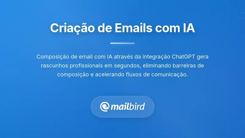 Composição de Email e Geração de Respostas Potenciada por IA
