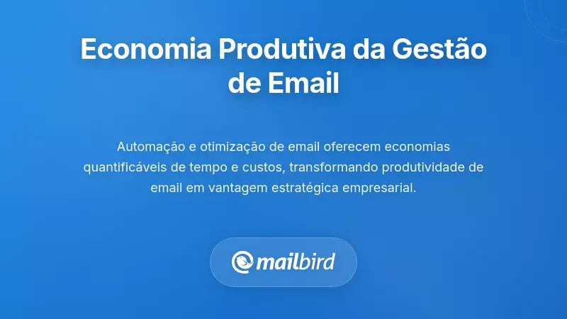 A Economia da Produtividade da Optimização da Gestão de Email