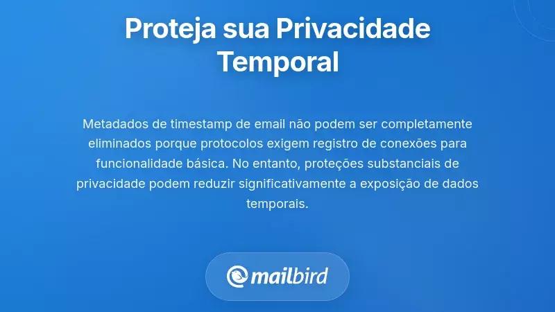 Estrat&eacute;gias Pr&aacute;ticas para Proteger a Sua Privacidade Temporal