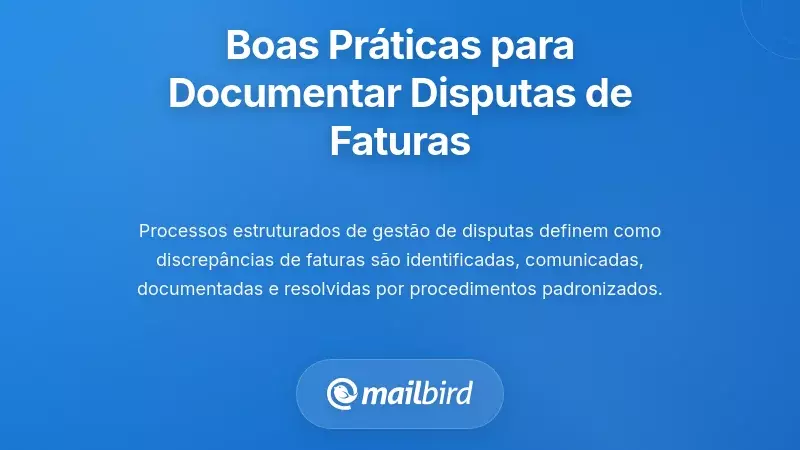 Profissional de negócios a organizar documentação de disputa de faturas com sistema estruturado de gestão de emails