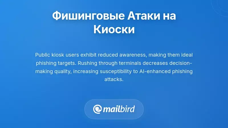 Сложные фишинг-атаки, нацеленные на пользователей киосков
