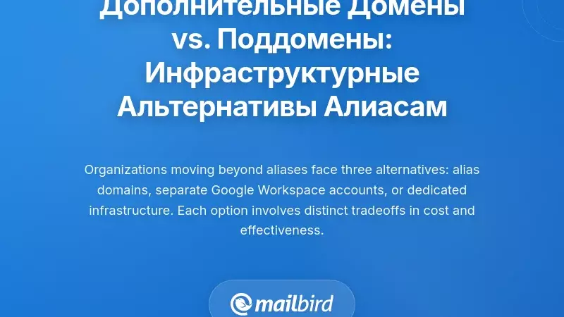 Вторичные домены против поддоменов: правильные инфраструктурные альтернативы алиасам