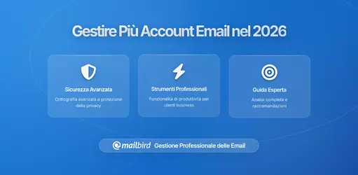 Come Gestire Più Account Email Senza Impazzire: Guida 2026