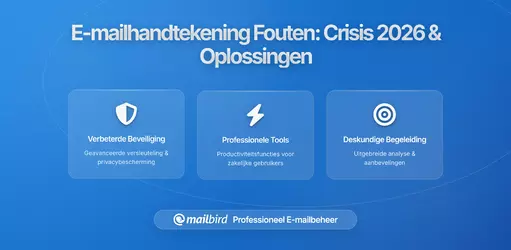 Problemen met emailhandtekeningen op apparaten: De crisis van 2025-2026 en oplossingen