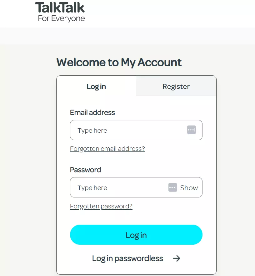 talktalk mail login