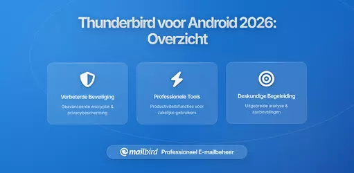 Thunderbird voor Android bereikt stabiele release: Wat mobiele gebruikers moeten weten