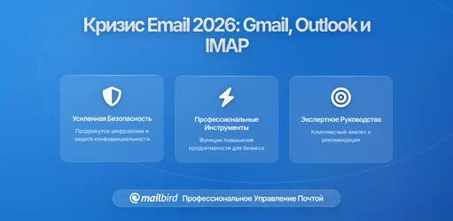 Кризис электронной почты 2026: сбой систем Gmail, Outlook и IMAP