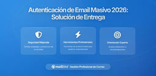 Por Qué los Requisitos de Autenticación de Envío Masivo de Emails Siguen Causando Problemas de Entregabilidad en 2026: Un Análisis Completo con el Enfoque de Mailbird