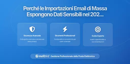 Perché i Importazioni E-mail in Massa Possono Rivelare Dati Sensibili: Guida Completa alla Sicurezza