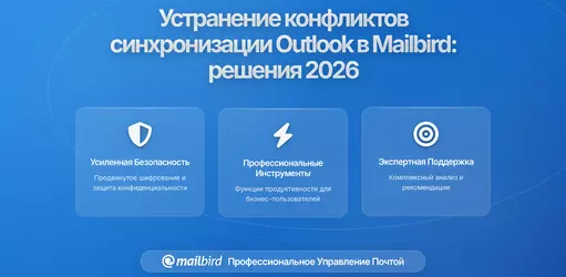 Как устранить конфликты синхронизации Outlook в Mailbird: Полное руководство 