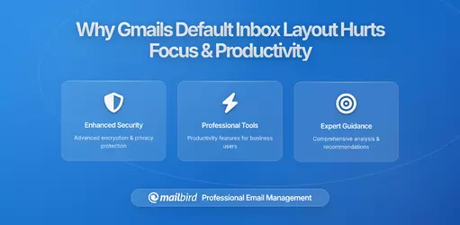 Why Gmail's Default Inbox Layout Works Against Your Focus: A Research-Based Analysis