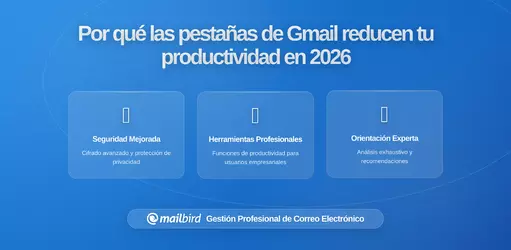 Por qué dejar Gmail abierto en una pestaña del navegador está matando tu productividad (y qué hacer al respecto)