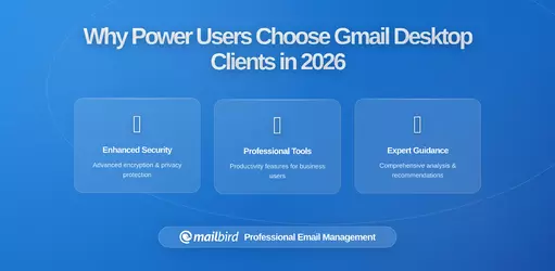Why Power Users Choose Gmail with Desktop Clients Like Mailbird for Keyboard-Driven Workflows