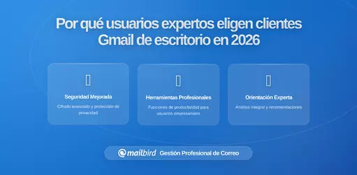 Por qué los usuarios avanzados eligen Gmail con clientes de escritorio como Mailbird para flujos de trabajo por teclado