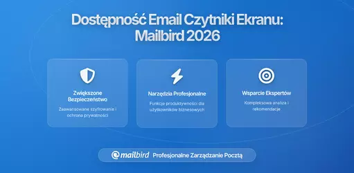Dlaczego użytkownicy czytników ekranu odbierają e-maile inaczej niż ty: Zagłębienie się w dostępność w kontekście Mailbird