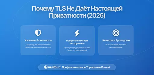 Почему TLS-шифрование электронной почты не защищает приватность, как вы думаете