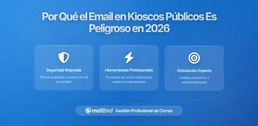 Por qué usar el correo electrónico en quioscos públicos sigue siendo extremadamente peligroso en 2026