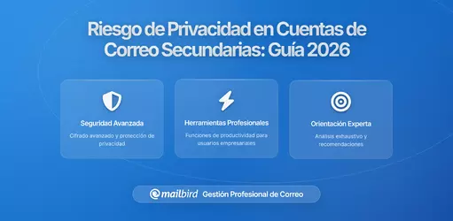 Por qué tu cuenta de correo secundaria puede ser el mayor riesgo de privacidad en 2026