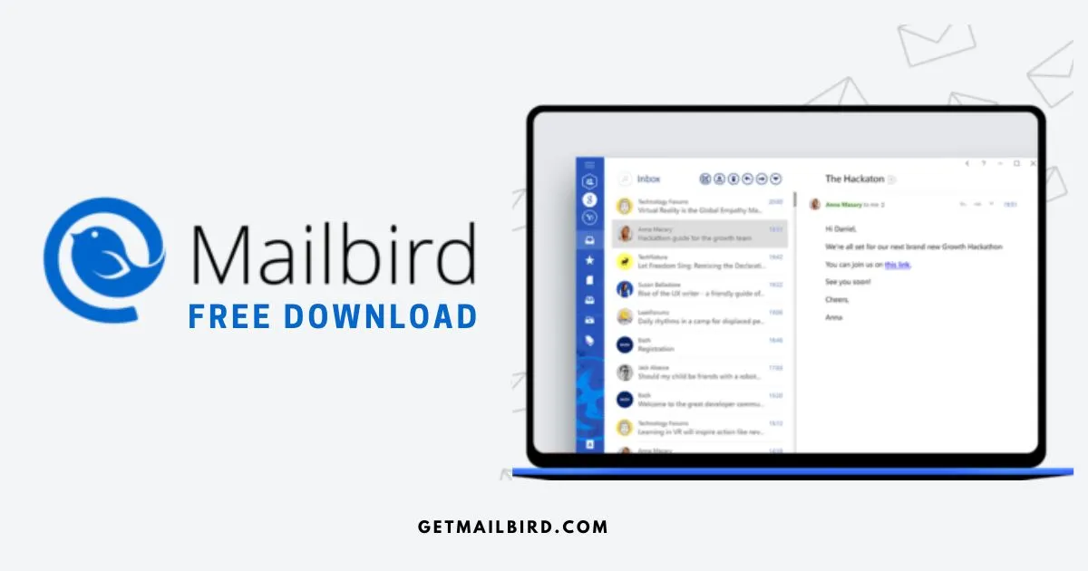 mailbird upload windows mail data