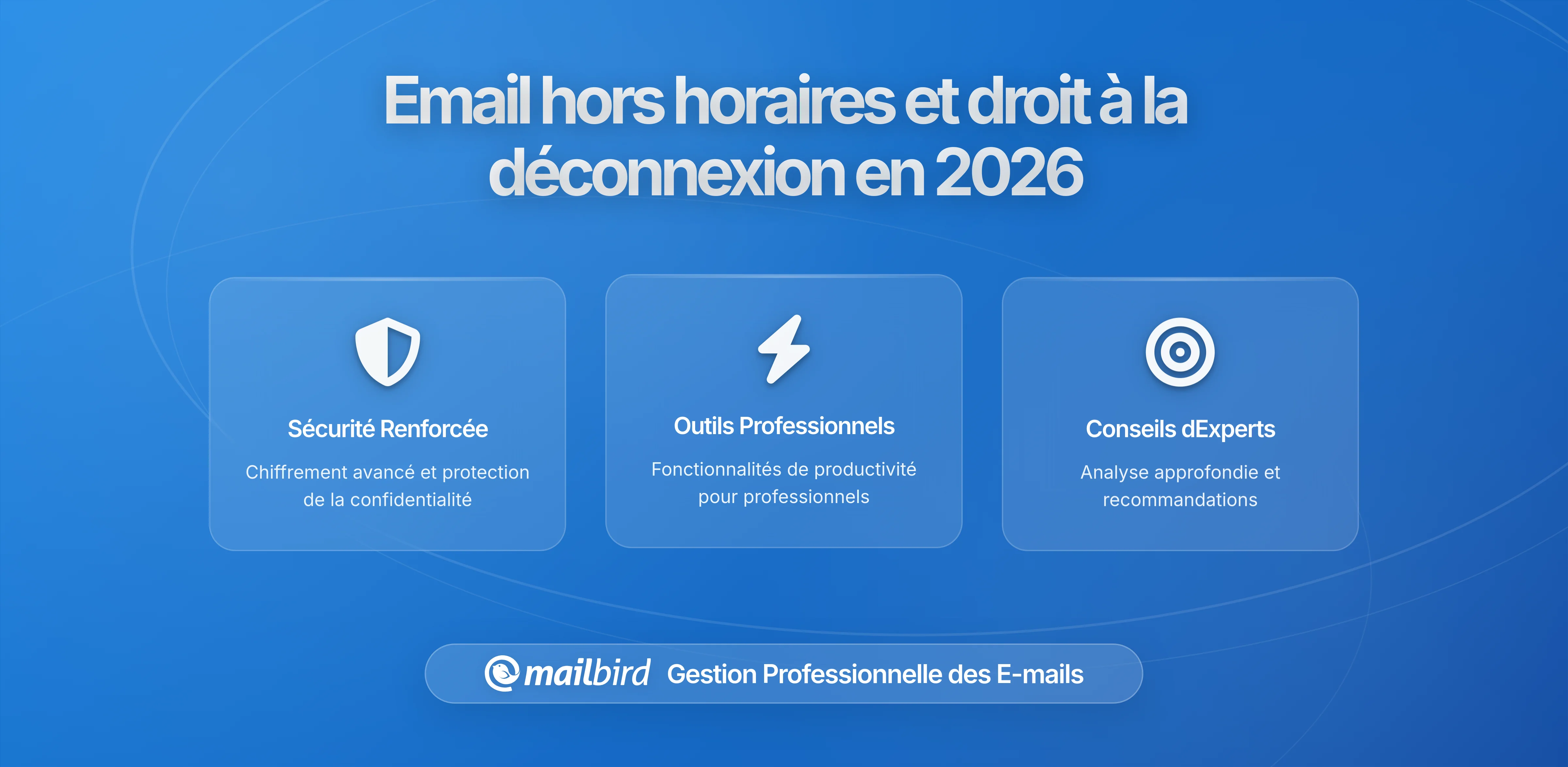 E-mails Hors des Heures de Travail et Droit à la Déconnexion: Comment les Clients Email Modernes Soutiennent l'Équilibre Travail-Vie
