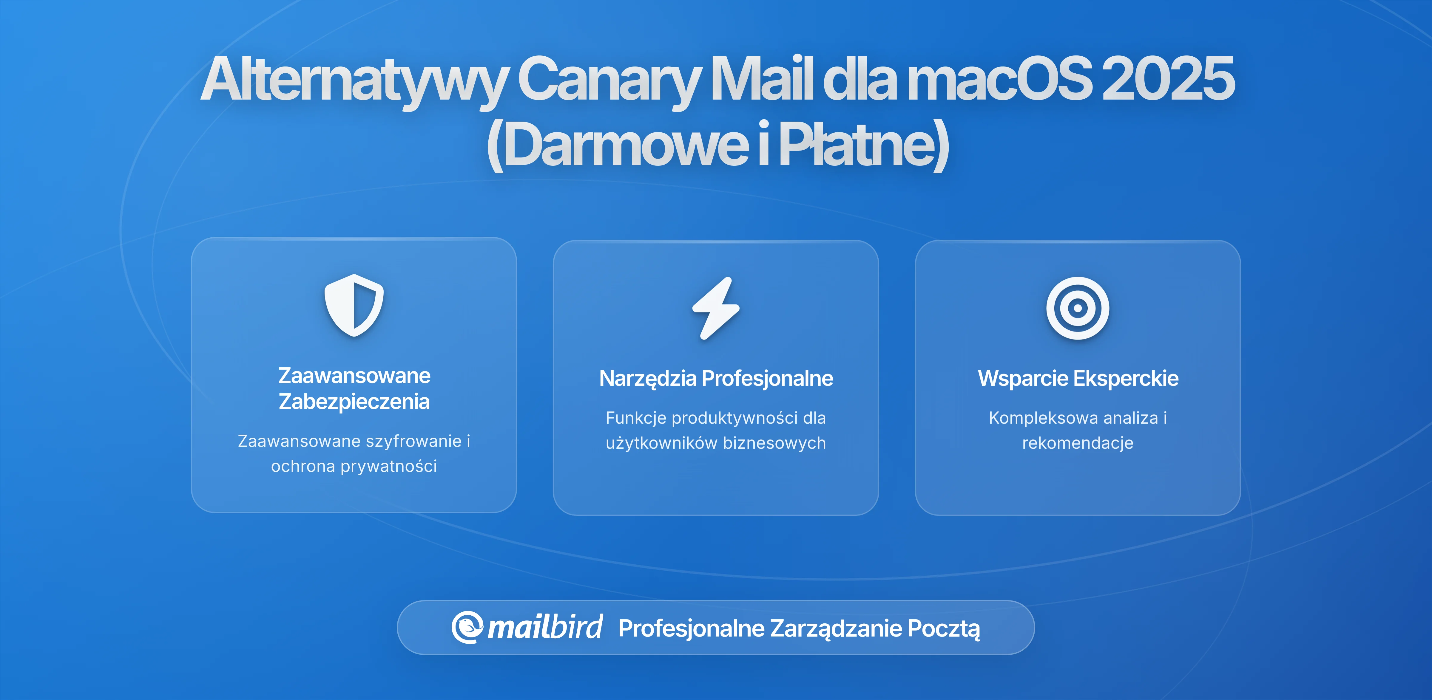 Najlepsze alternatywy dla Canary Mail na macOS w 2026: Przewodnik