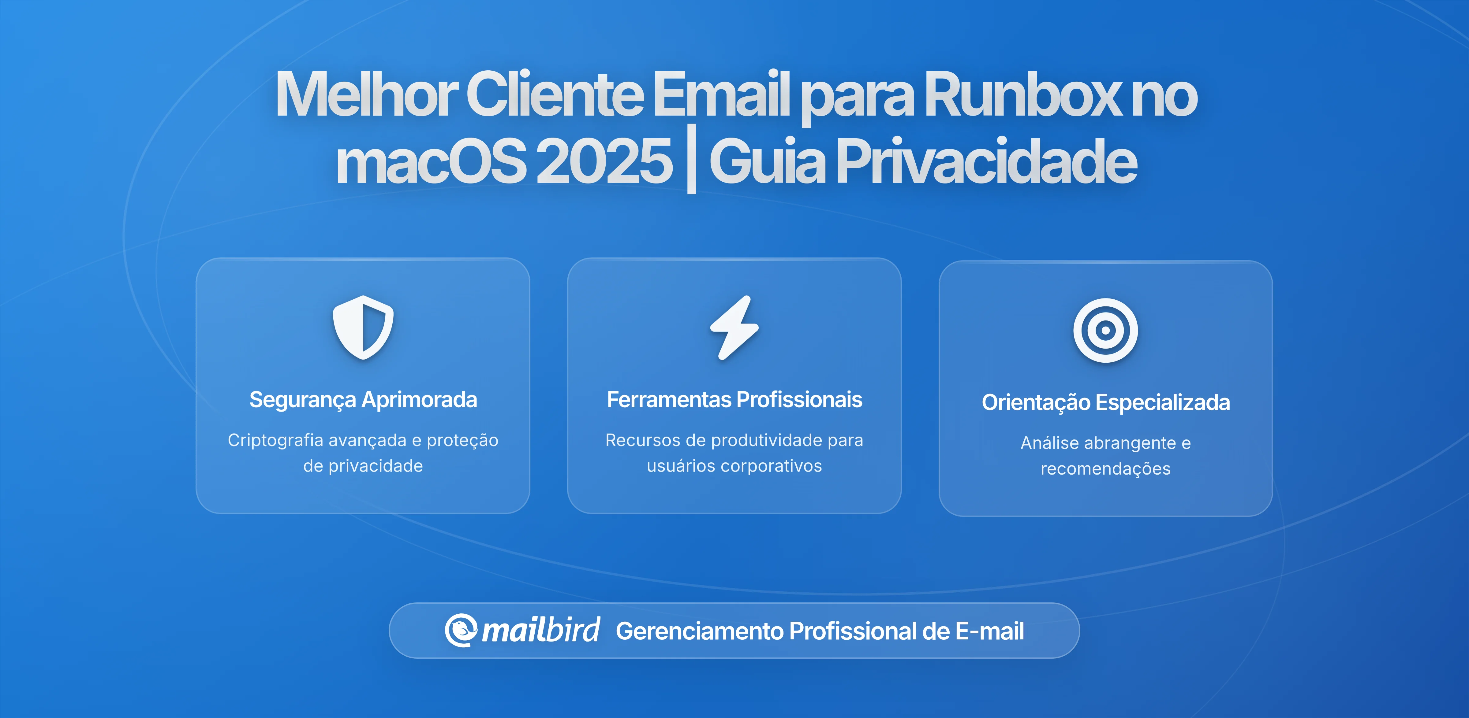 Melhor Cliente de Email para Runbox no macOS em 2026: Guia Completo para Gestão Moderna de Emails