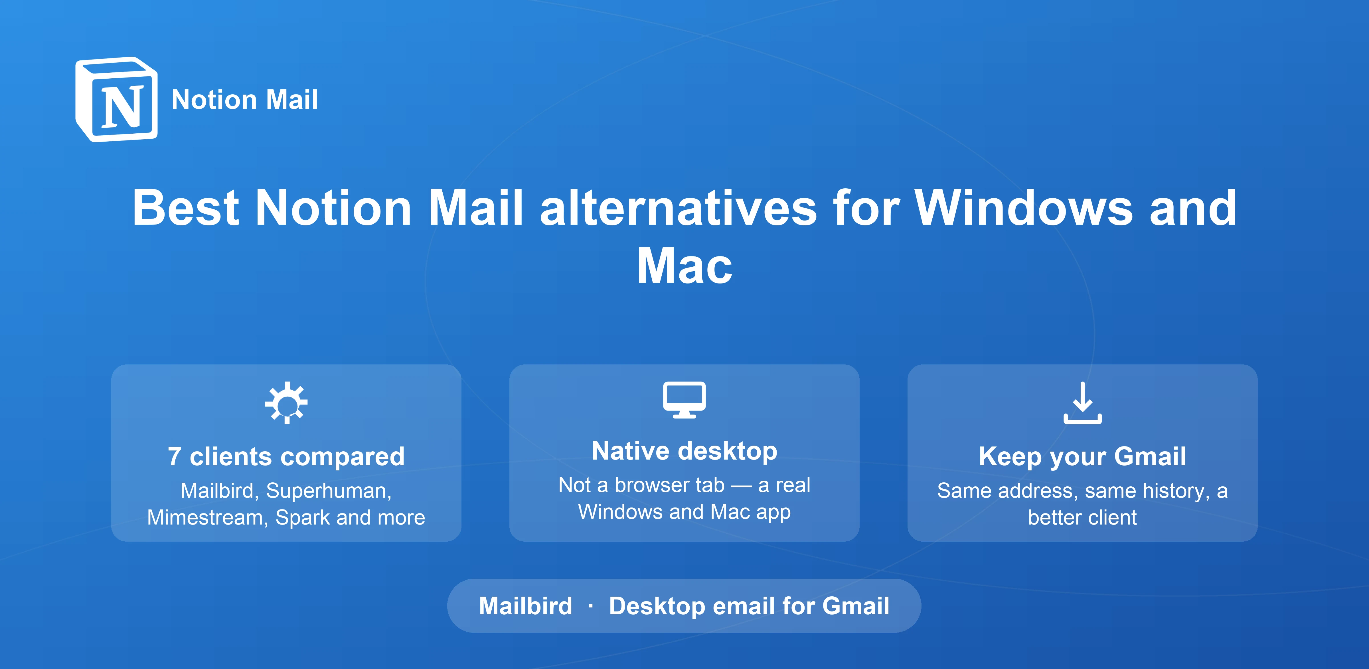 Best Notion Mail Alternatives for Windows and Mac in 2026: A Comprehensive Guide