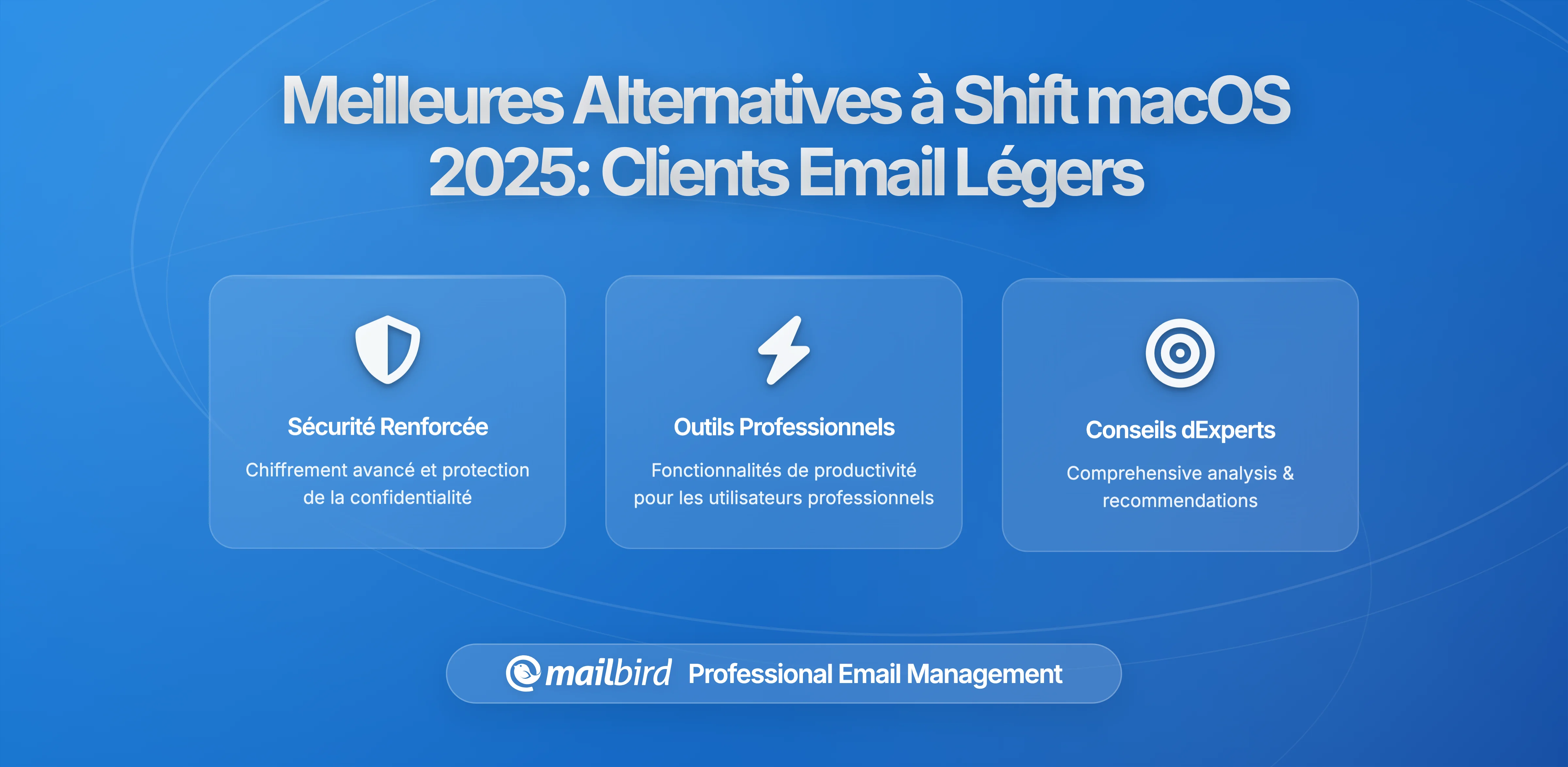 Meilleures alternatives à Shift pour macOS en 2026 : Clients email efficaces