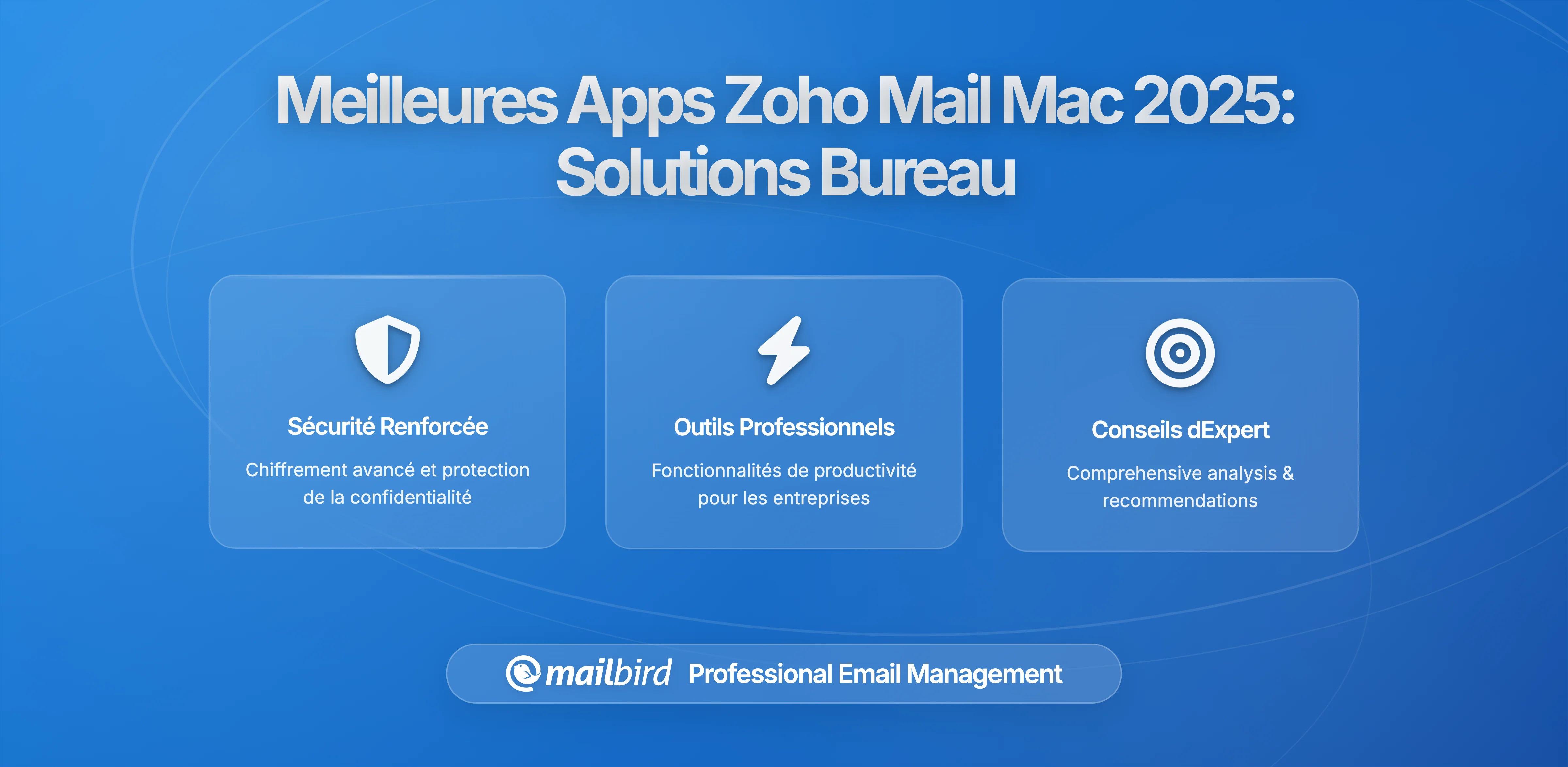 Meilleures applications Zoho Business Mail pour Mac 2026 : Solutions de bureau efficaces