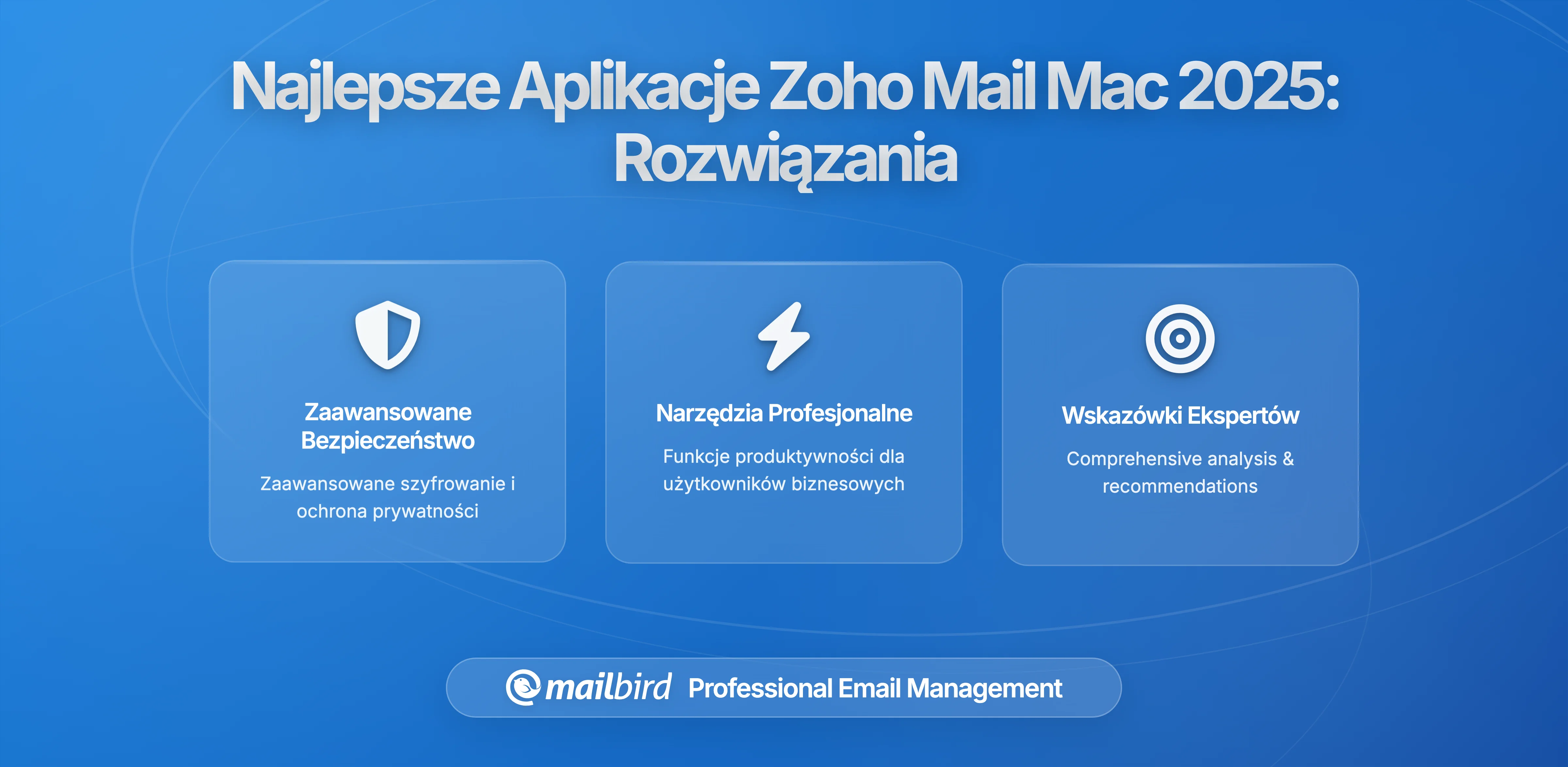 Najlepsze aplikacje Zoho Business Mail na Maca 2026: Rozwiązania na pulpit
