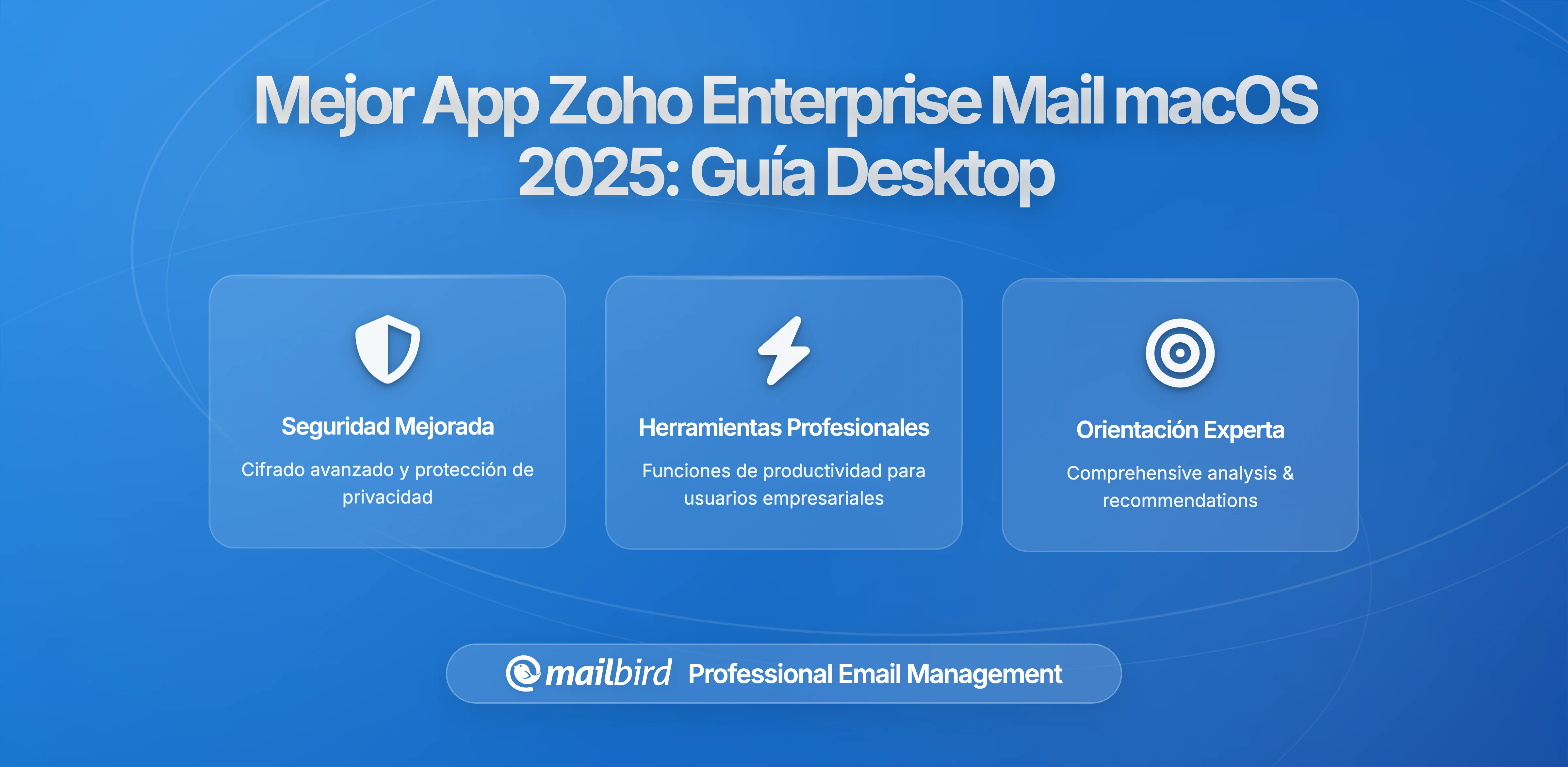 Mejor Aplicación de Correo Empresarial Zoho para macOS en 2026: Soluciones de Escritorio Más Allá de los Navegadores