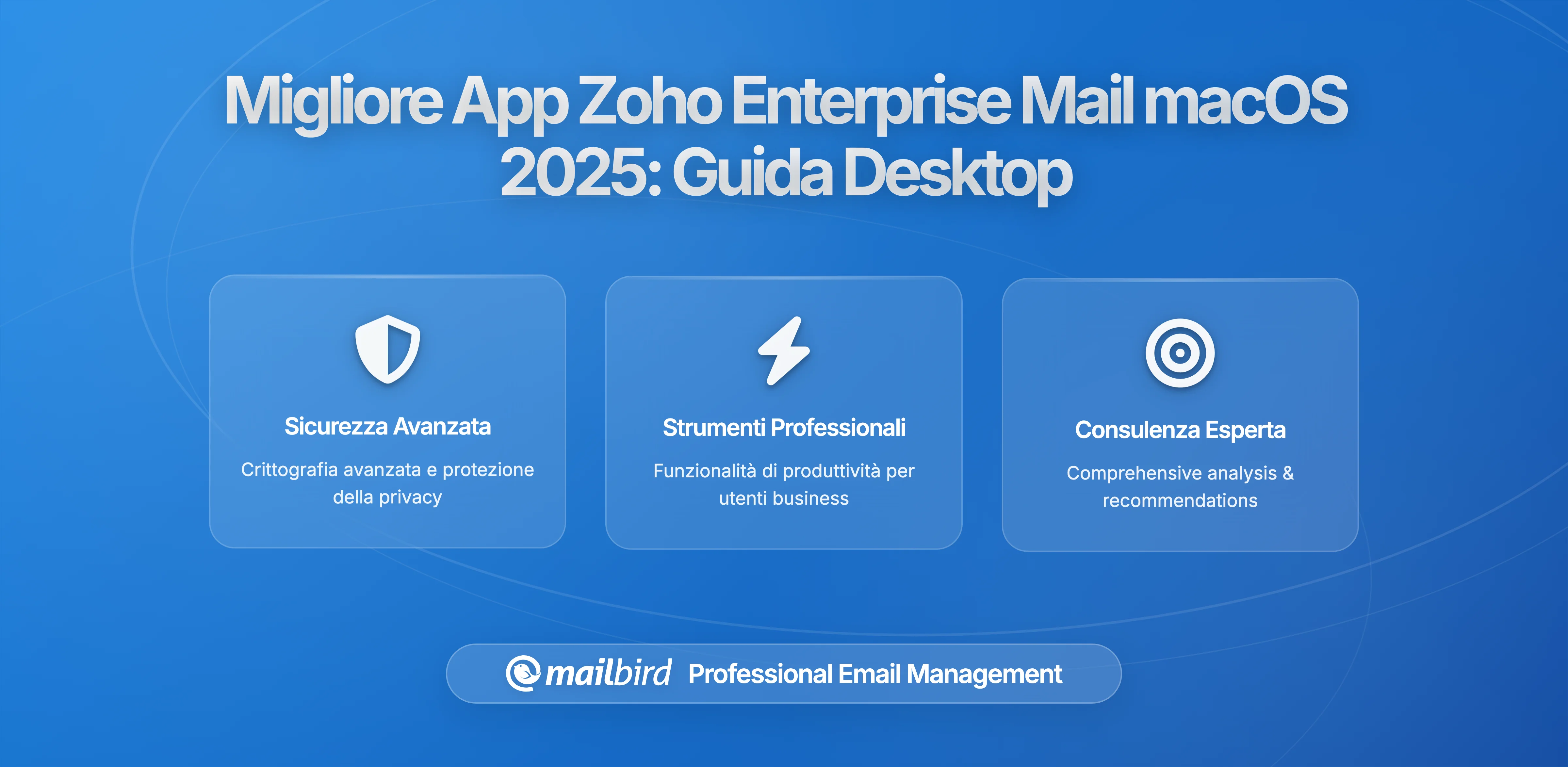 Miglior App Zoho Enterprise Mail per macOS nel 2026: Soluzioni Desktop Efficienti