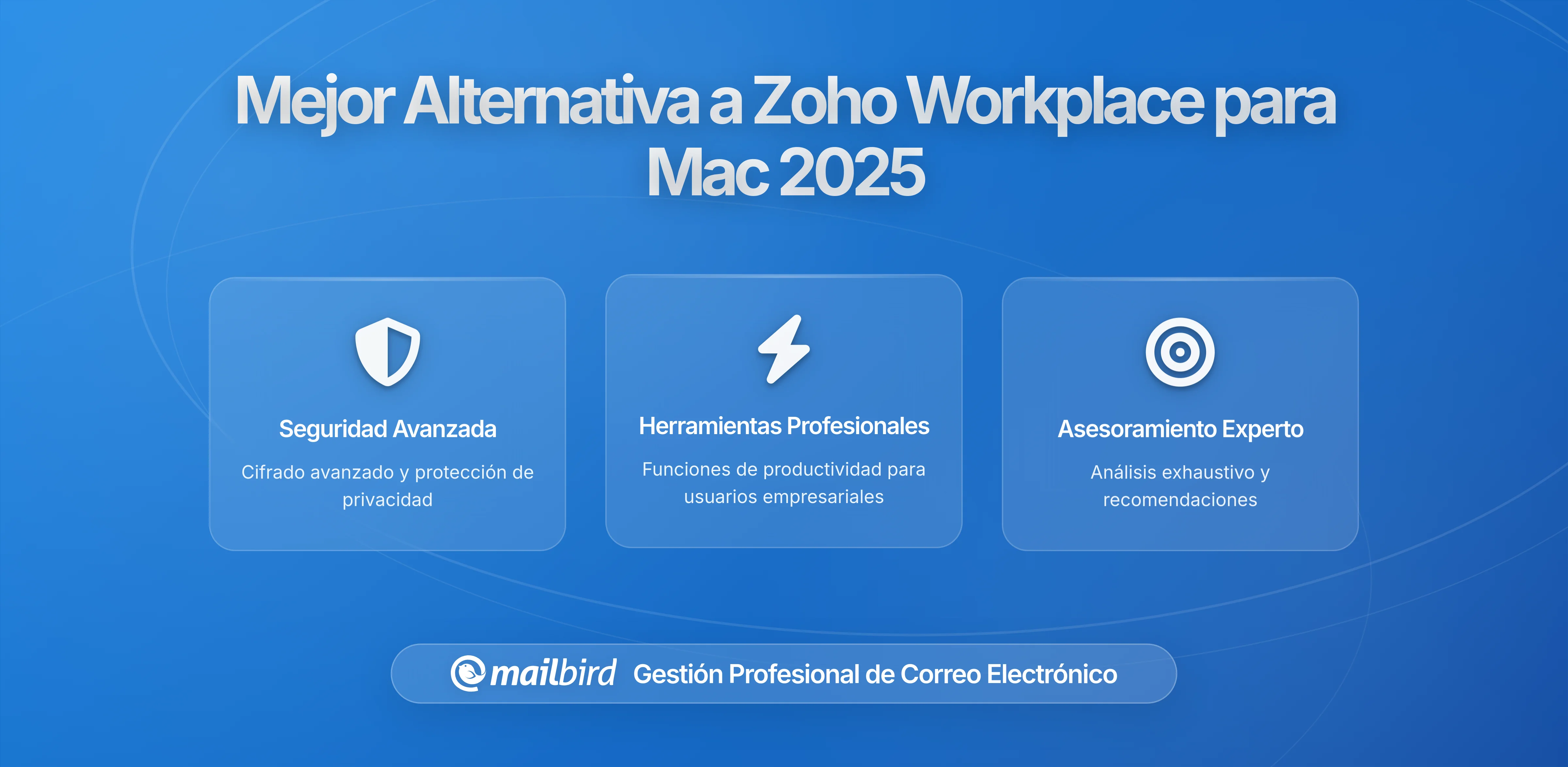 Mejor alternativa a Zoho Workplace para Mac 2026: Apps Nativas