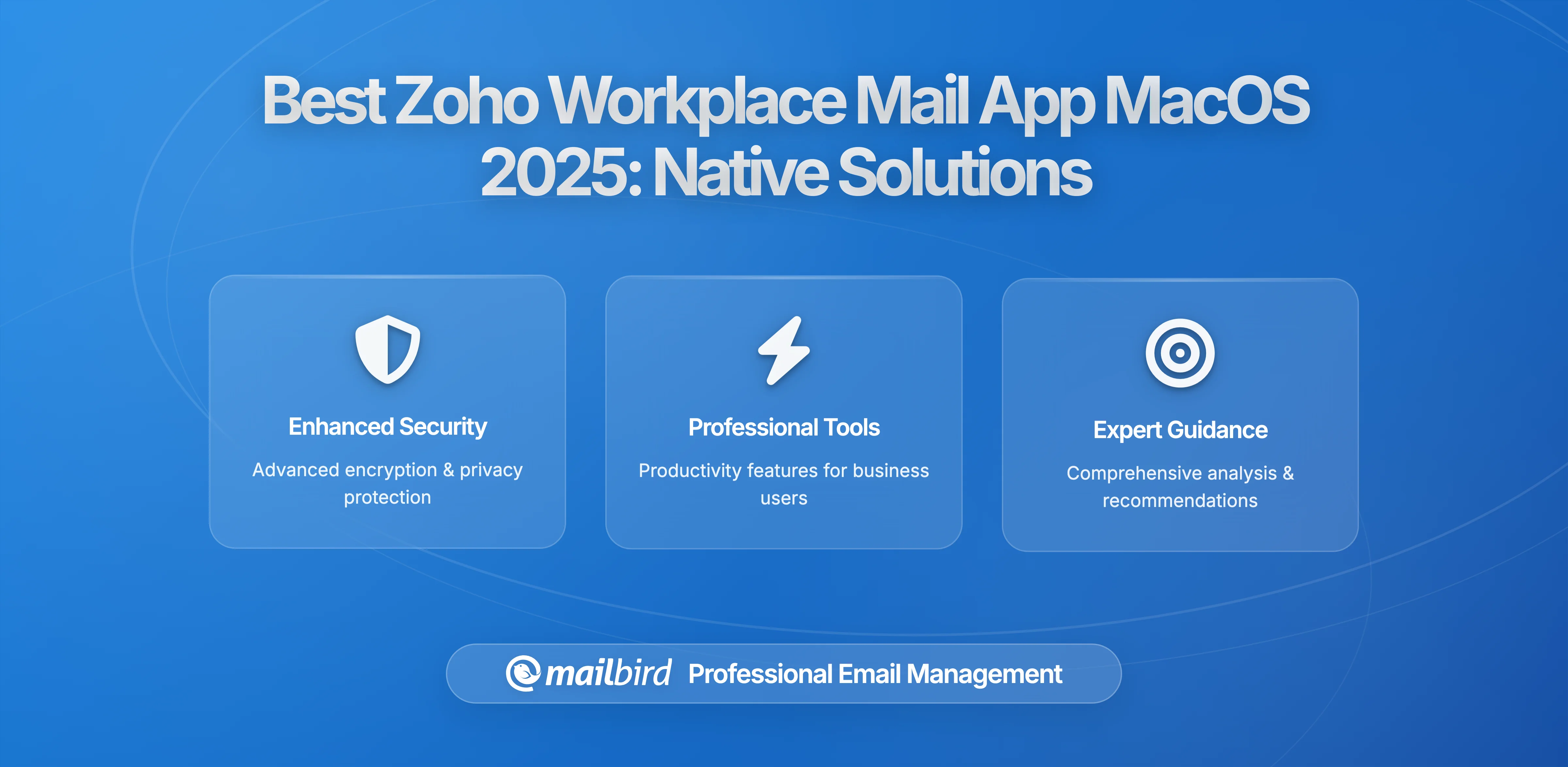 Best Zoho Workplace Business Mail App for MacOS in 2026: Native Solutions vs Third-Party Alternatives