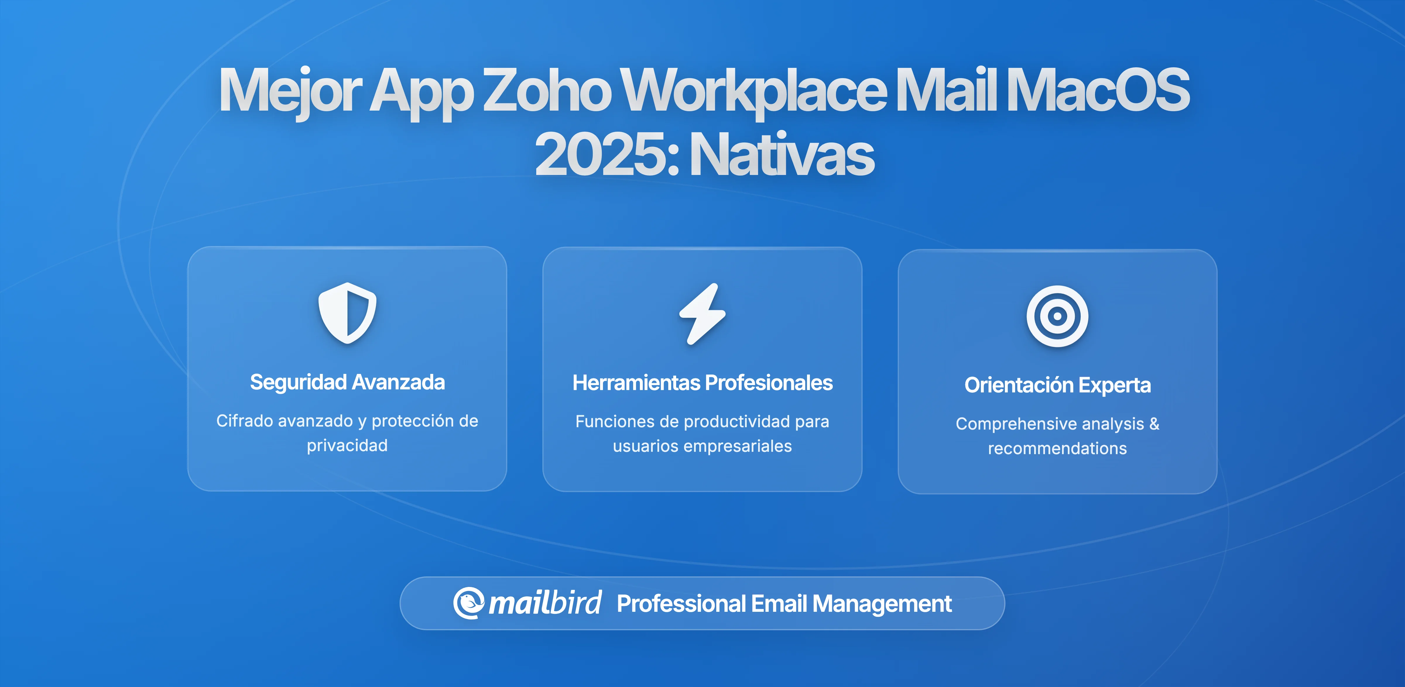 Mejor app de correo de Zoho Workplace para MacOS en 2026: Soluciones nativas vs alternativas de terceros