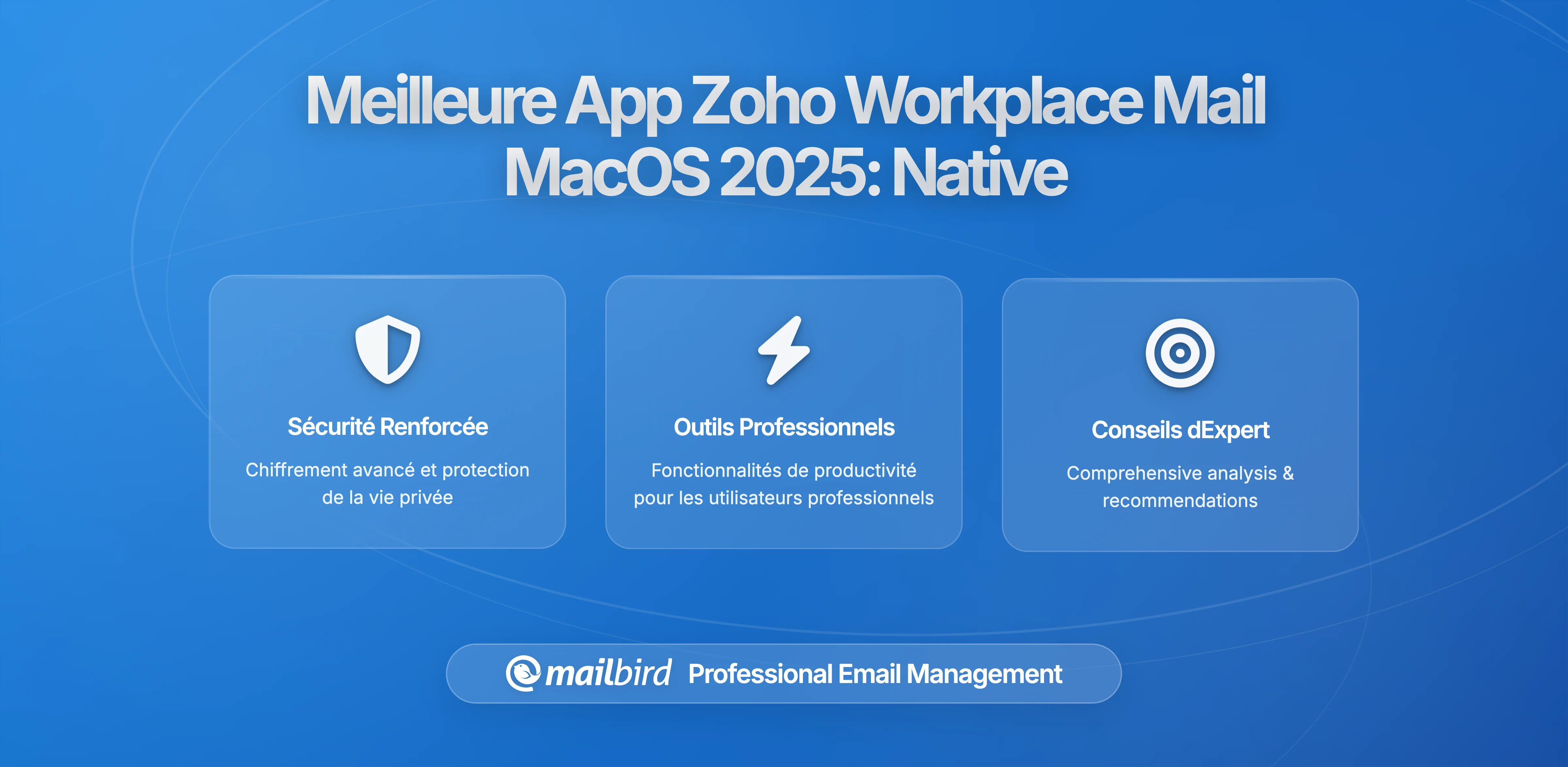 Meilleure application Zoho Workplace pour macOS 2026 : Solutions natives vs alternatives tierces