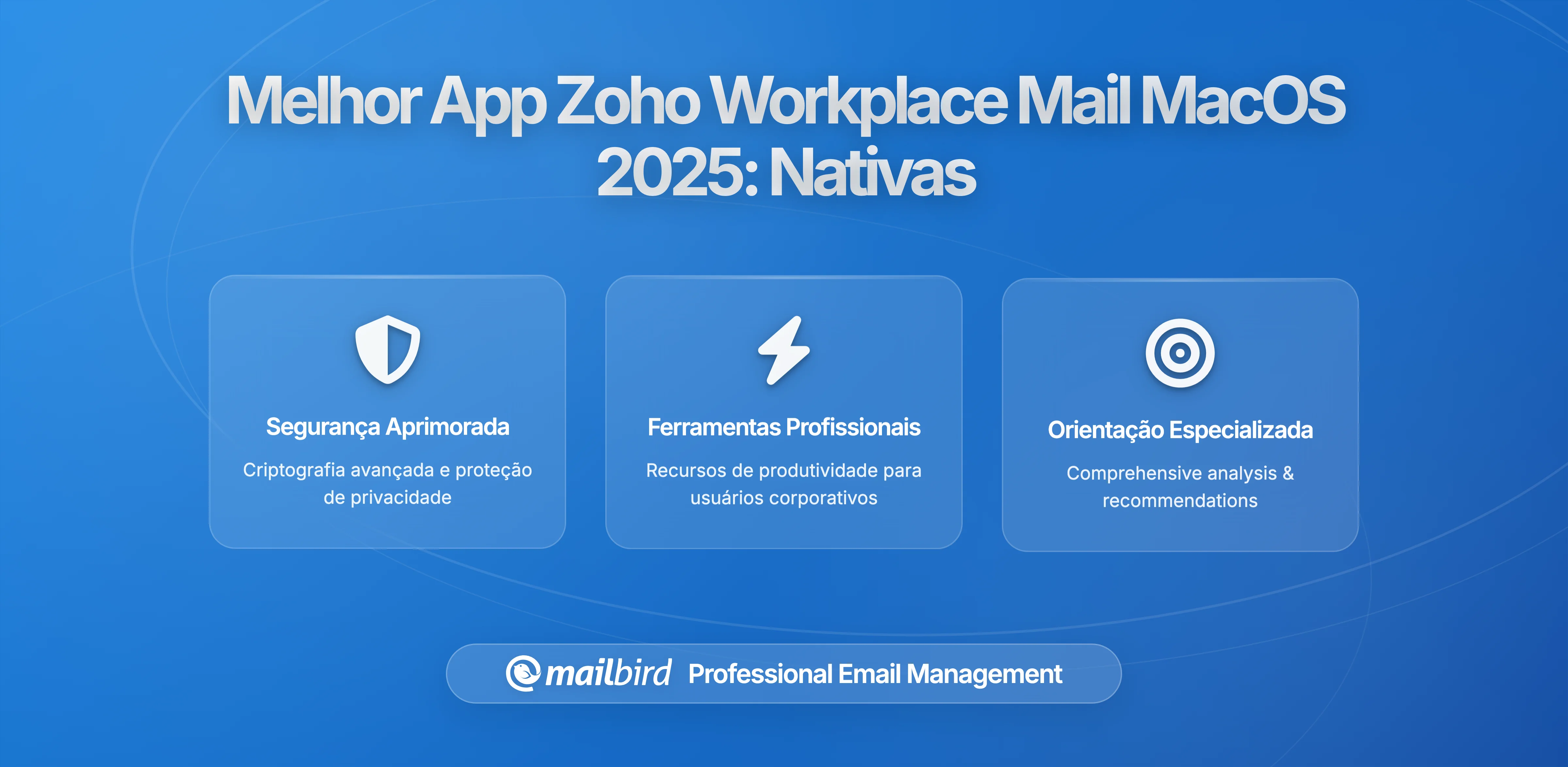 Melhor App de Email do Zoho Workplace para MacOS em 2026: Soluções Nativas vs Alternativas de Terceiros