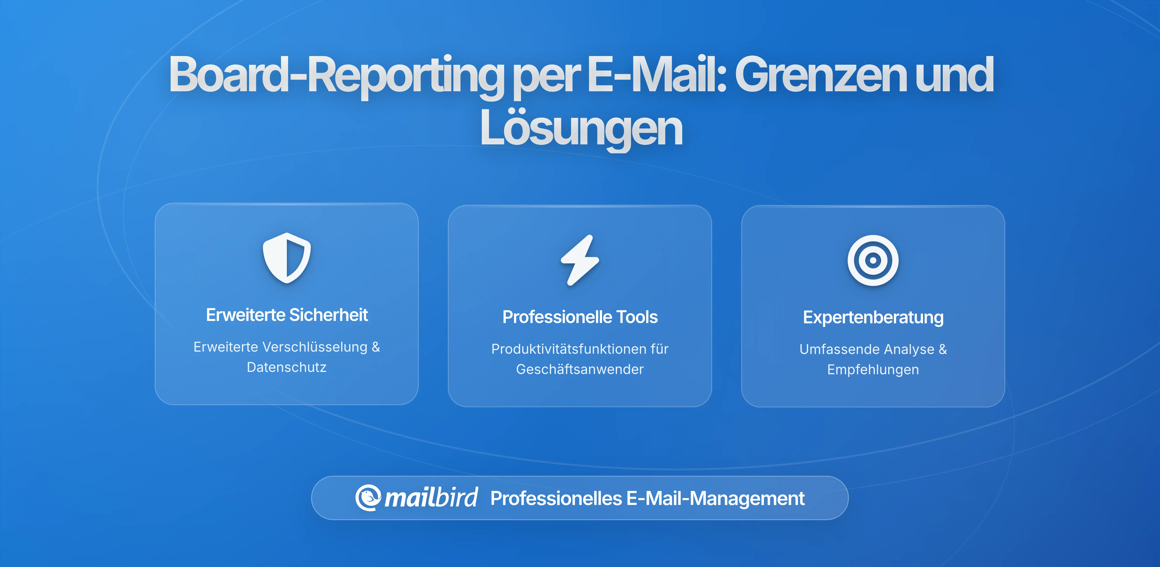Berichtslegung per E-Mail im Vorstand und die Grenzen schriftlicher Governance: Auswirkungen im Zeitalter von Mailbird