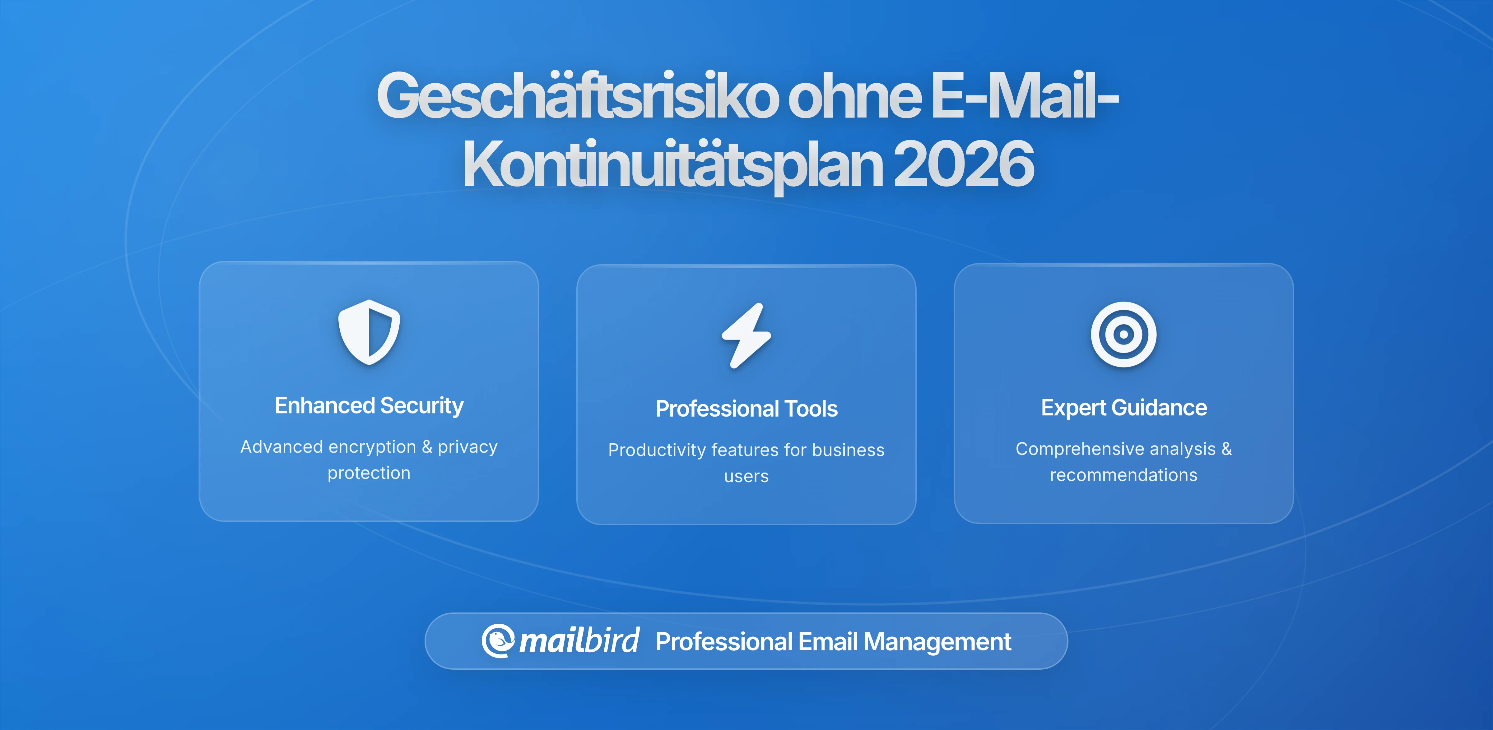 Das Geschäftsrisiko ohne einen E-Mail-Kontinuitätsplan: Was Unternehmen in 2026 wissen müssen