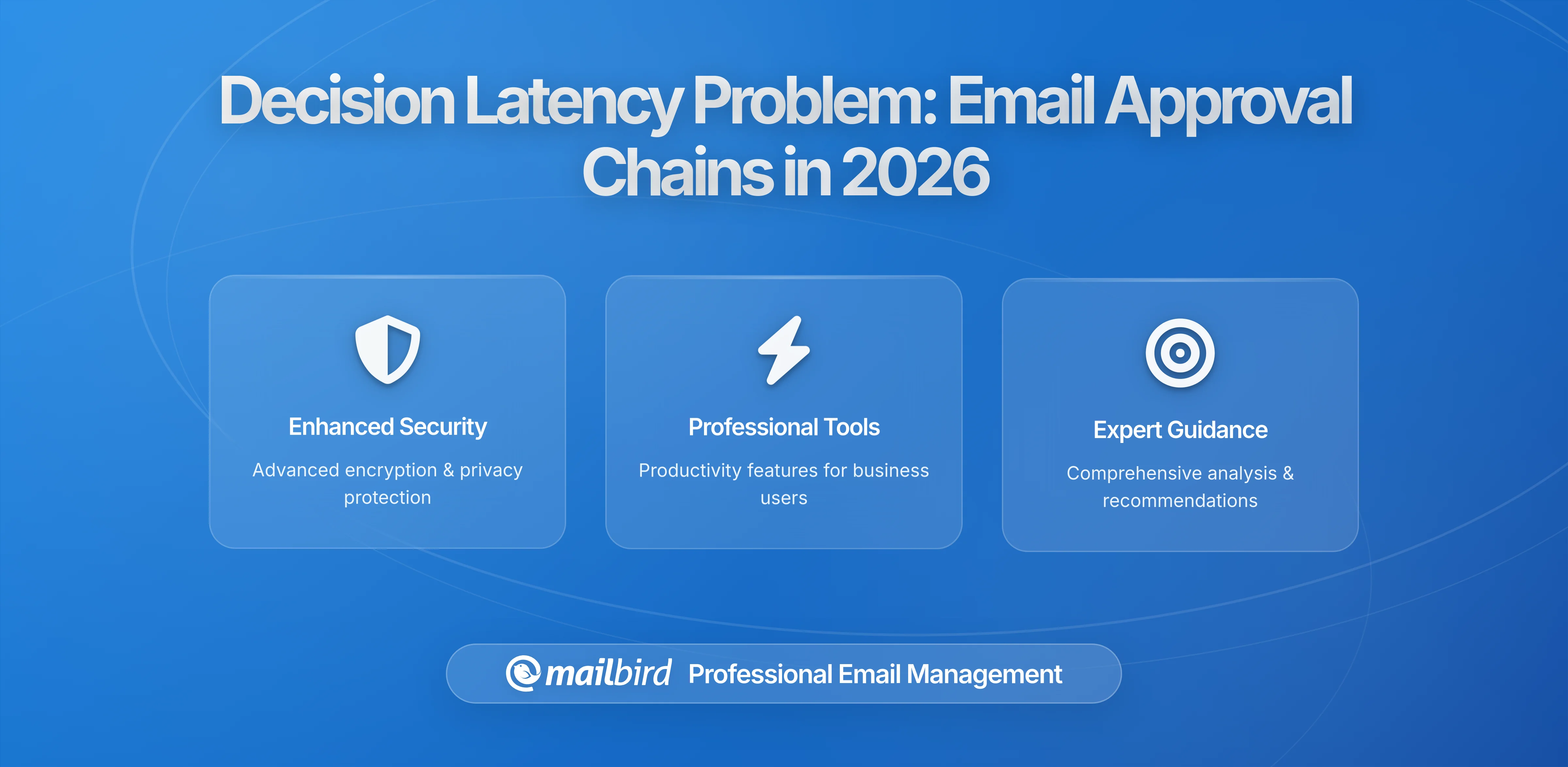 The Decision Latency Problem: How Email Approval Chains Slow Companies Down — And Where Mailbird Fits