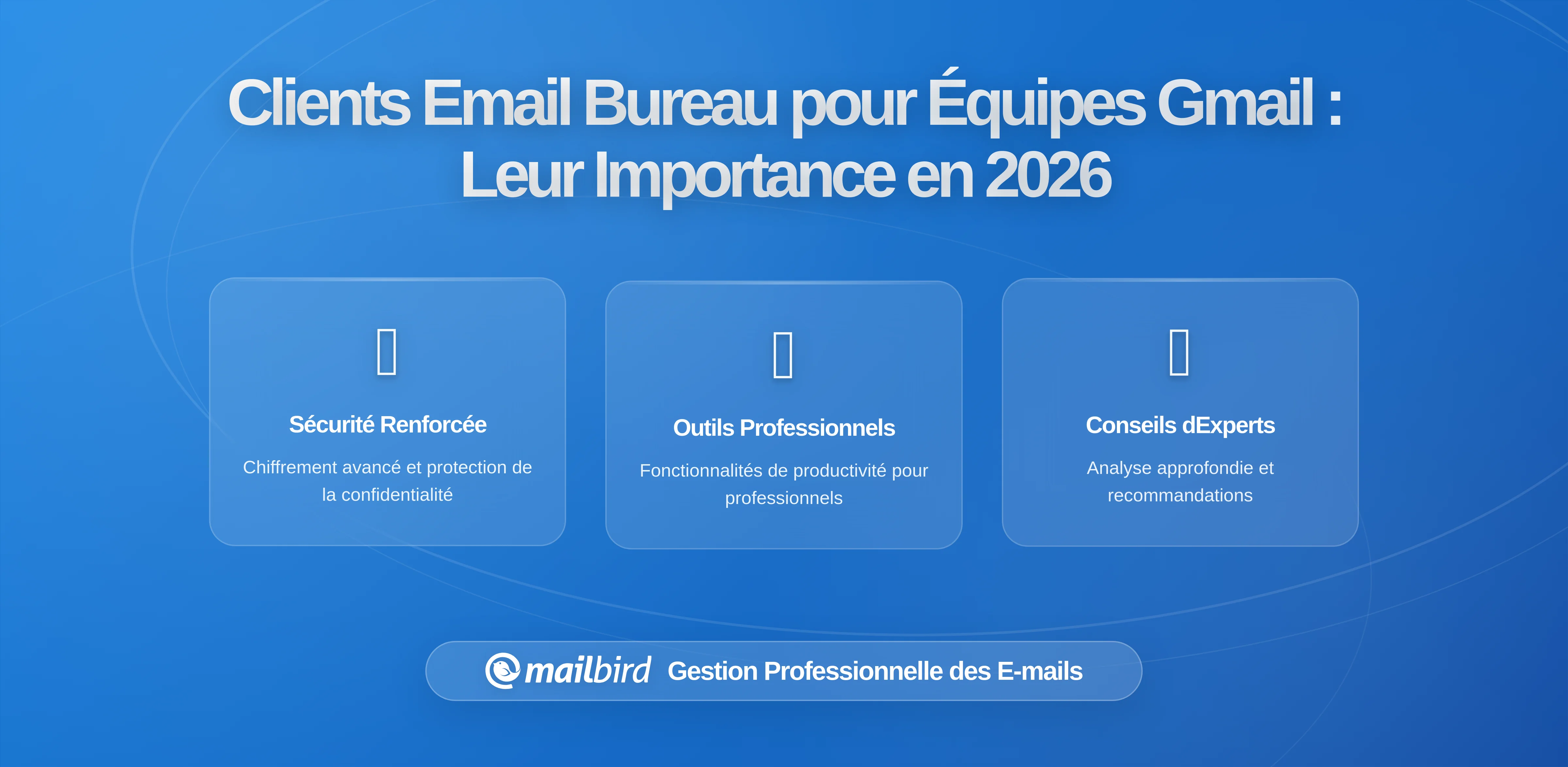 Pourquoi les clients de messagerie de bureau sont plus importants que jamais pour les équipes utilisant Gmail
