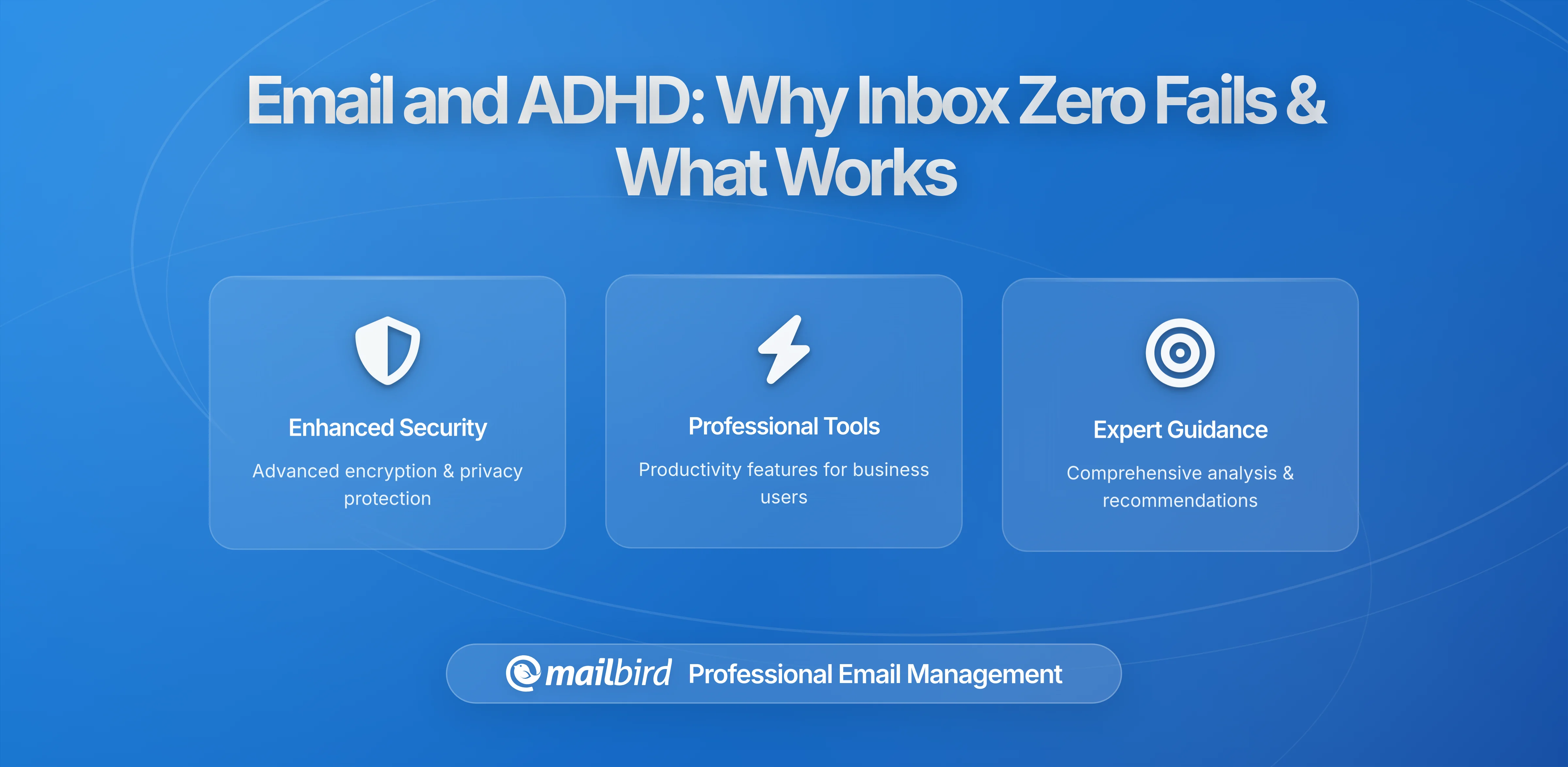 Email and ADHD: Why Standard Inbox Advice Fails and What Actually Works