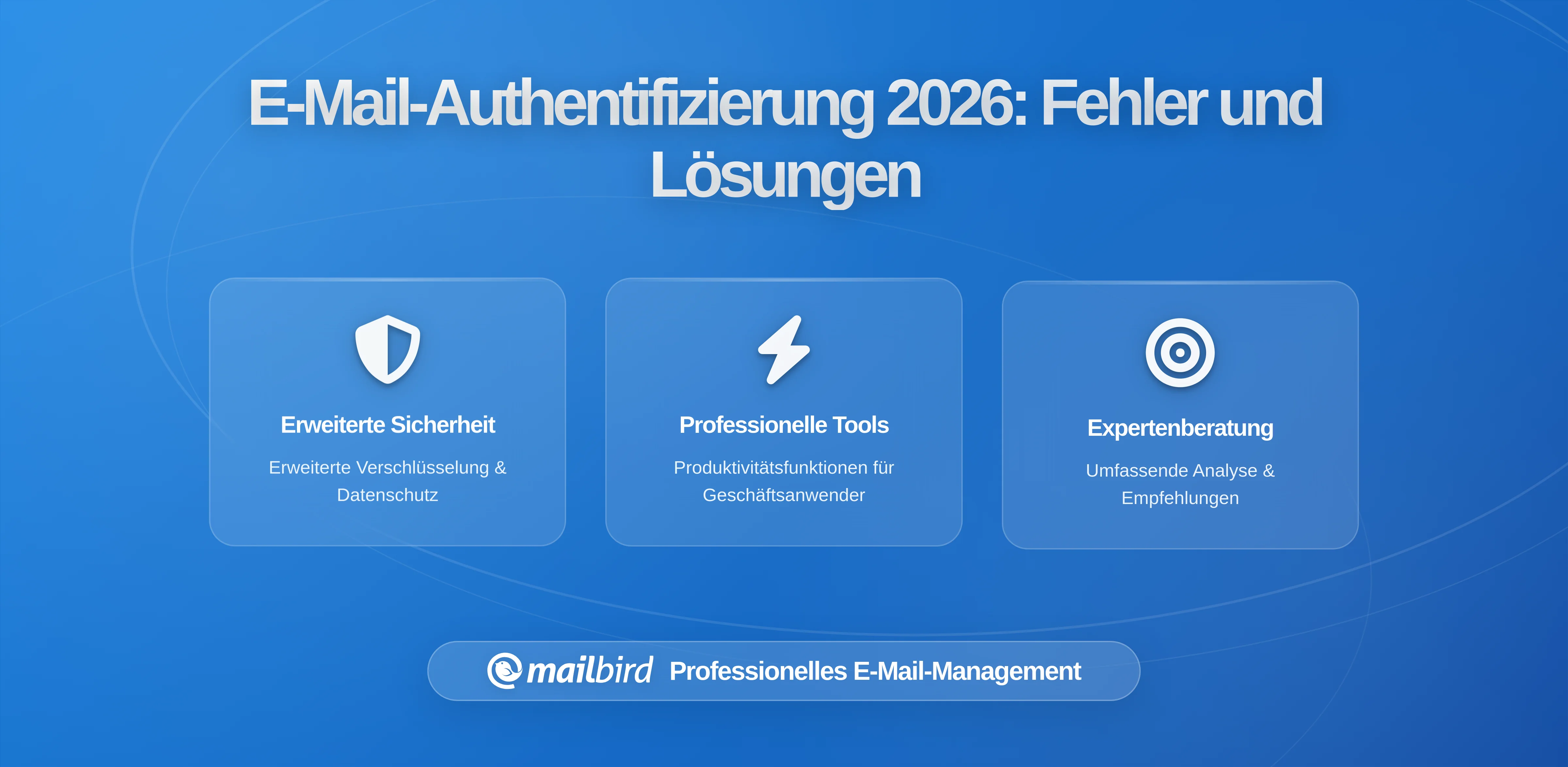E-Mail-Authentifizierungskrise 2026: Warum Ihr E-Mail nicht funktioniert & Wie Sie es beheben können