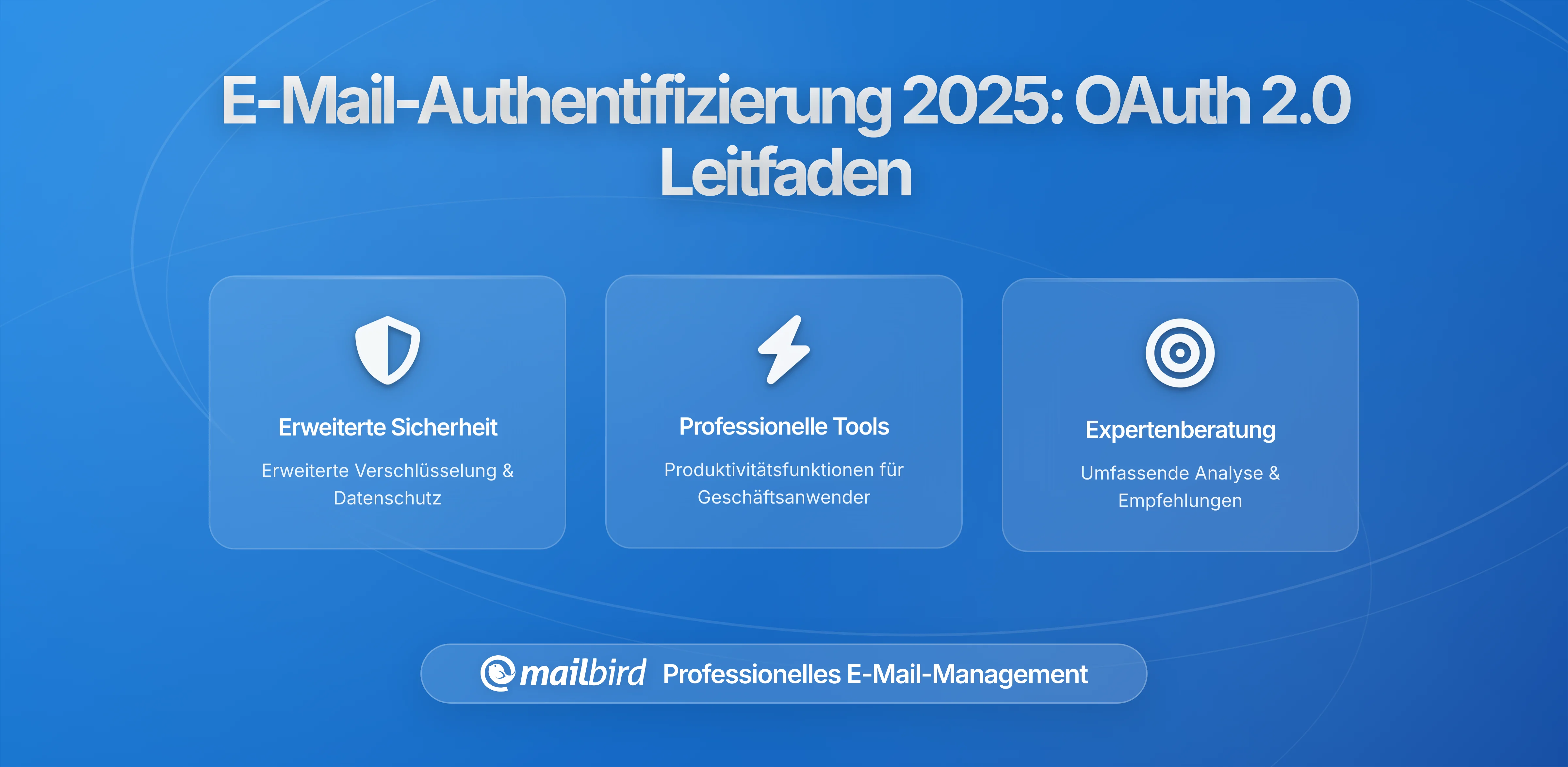 Die Entwicklung von E-Mail-Authentifizierungsstandards: Wie OAuth 2.0 und moderne Protokolle die Architektur von E-Mail-Clients verändern