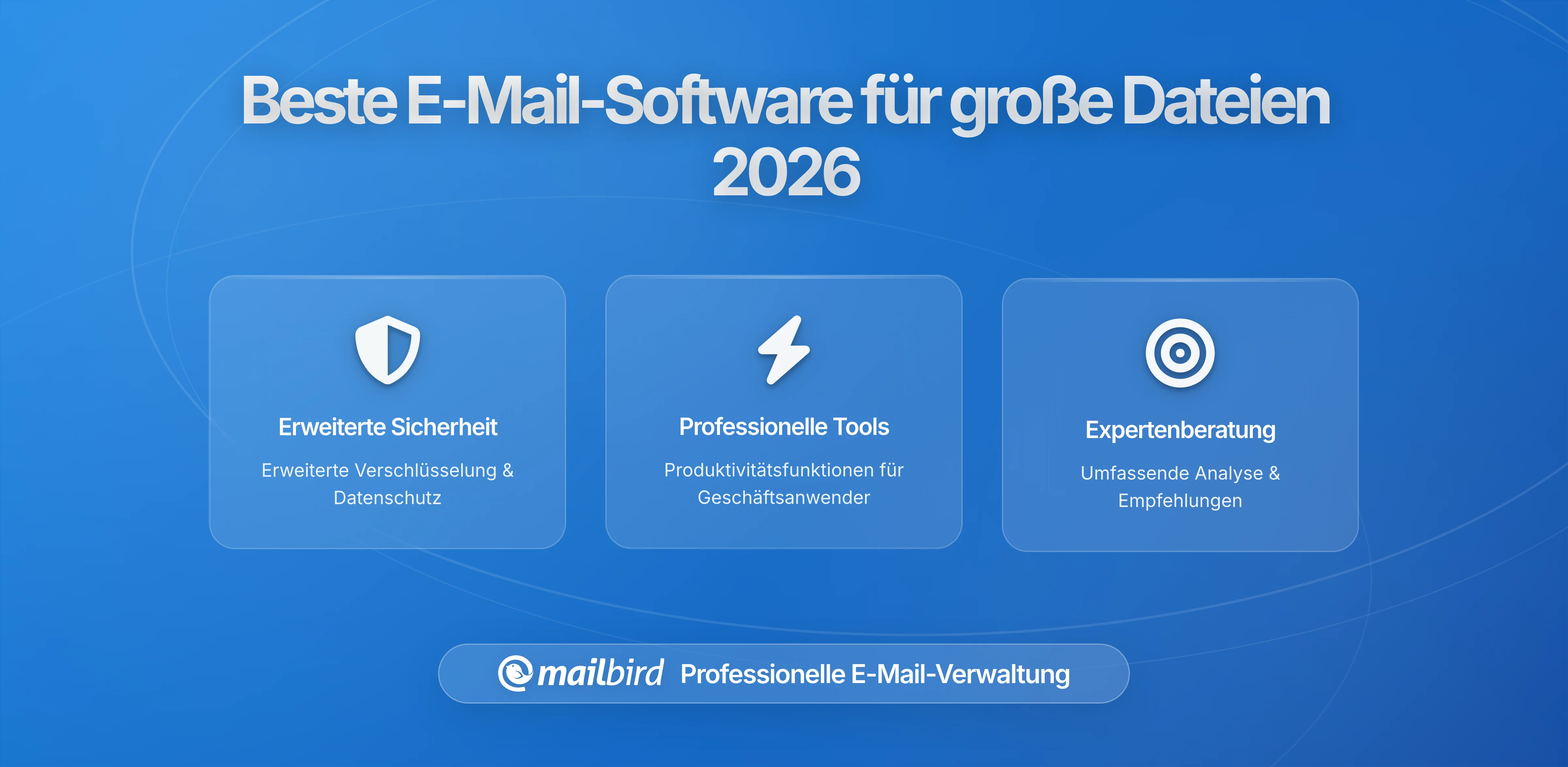 Das Problem mit E-Mail-Anhängen: Einen Client finden, der tatsächlich mit großen Dateien funktioniert