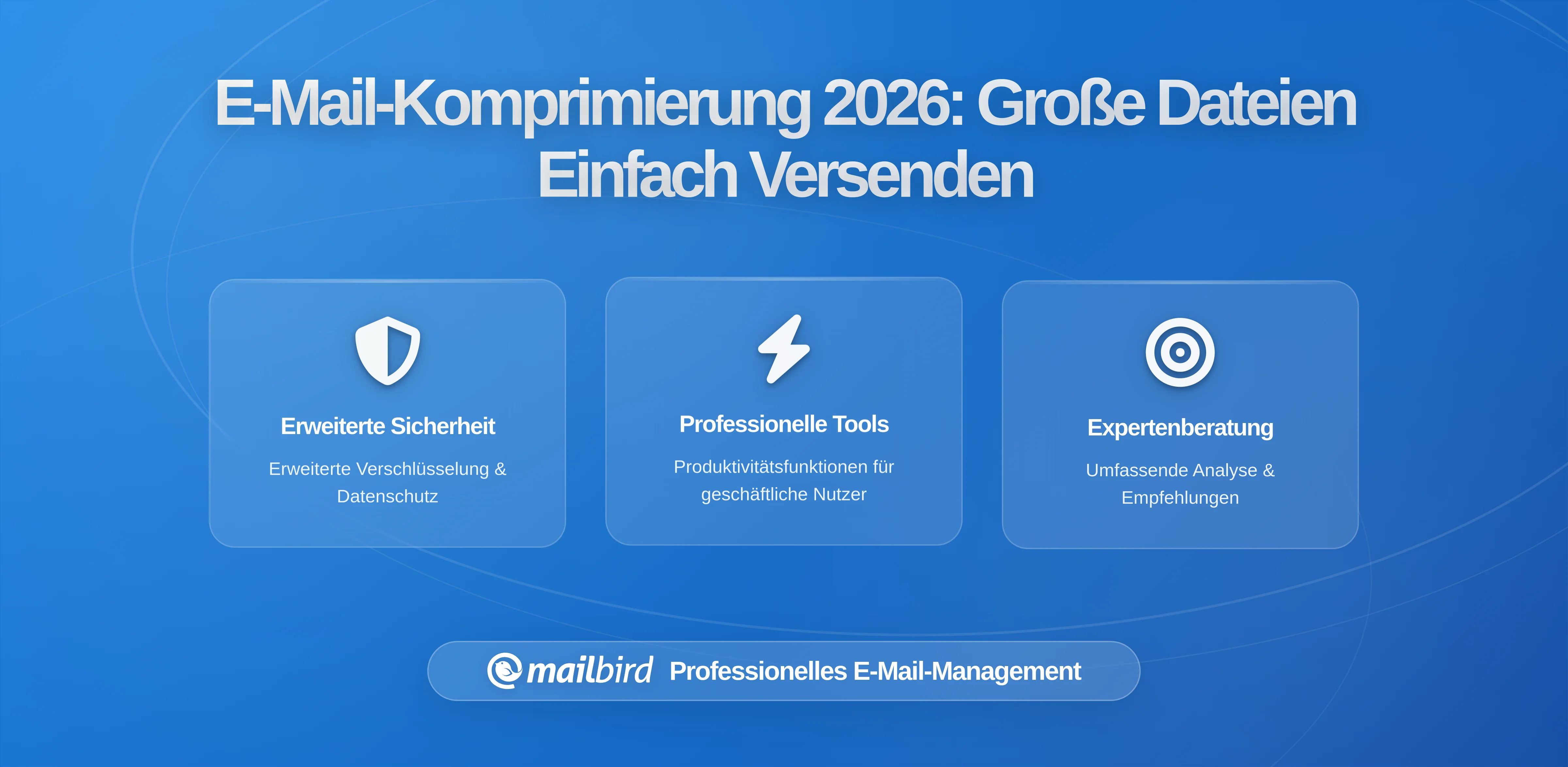 E-Mail-Komprimierung Intelligenter im 2026: Änderungen beim Senden großer Dateien