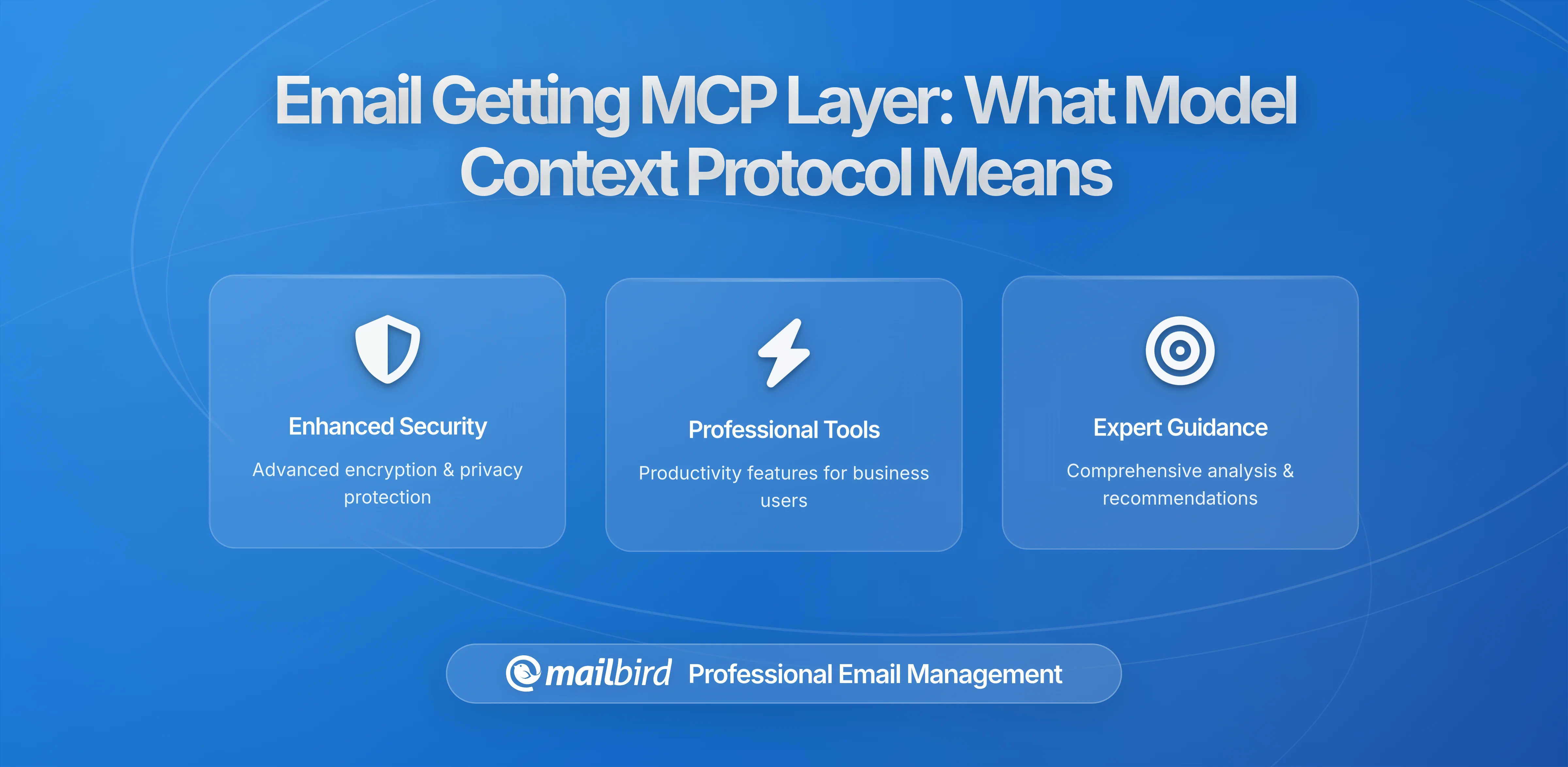 Email Is Getting an MCP Layer: What the Model Context Protocol Changes for Your Inbox