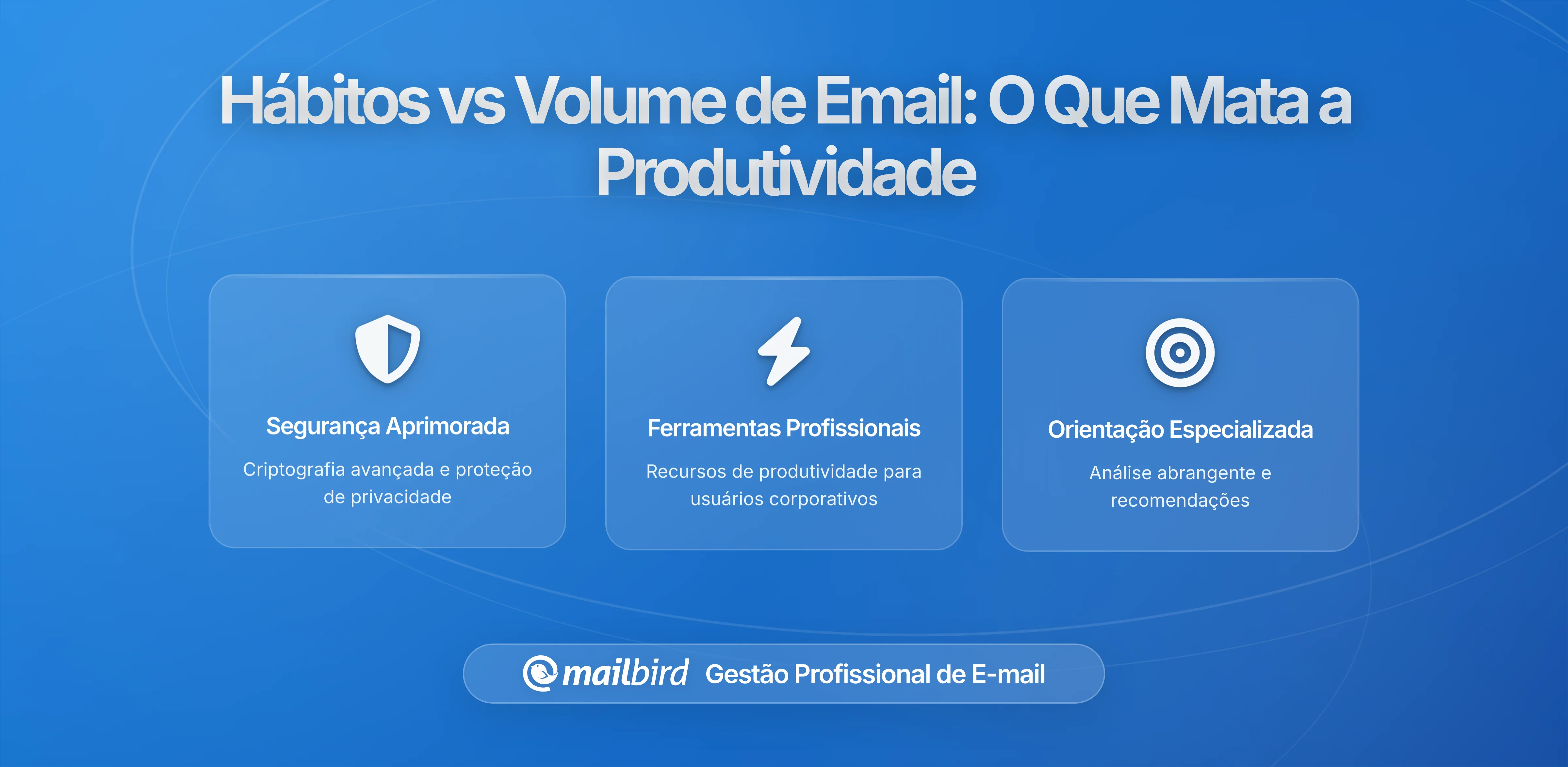 Porque Hábitos de Email, Não Volume de Email, Determinam Seu Nível de Produtividade